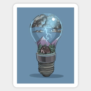 Storm bulb Sticker